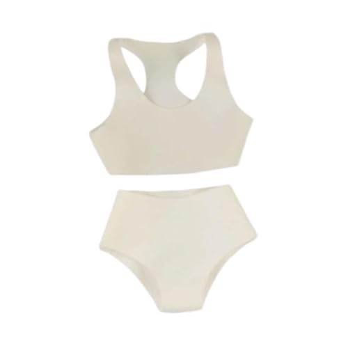 Perfeclan 1:12 Sport-BH-Shorts-Set Miniatur-Puppenkleidung, Anzieh-Mode-Requisiten, Mini-Kleidung für 6 Zoll weibliche Figuren, Accessoire, Weiß Perfeclan 1:12 Sport-BH-Shorts-Set Miniatur-Puppenkleidung, Anzieh-Mode-Requisiten, Mini-Kleidung für 6 Zoll weibliche Figuren, Accessoire, Weiß von Perfeclan