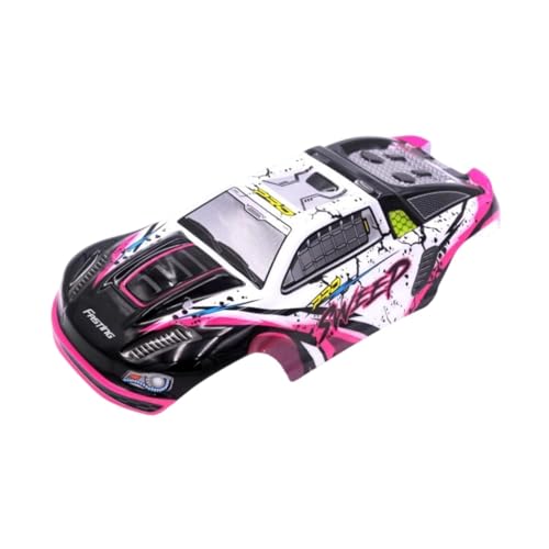 Perfeclan 1:16 RC -Karosserieschale, ersetzt Modellfahrzeugspielzeug, Hobbys robuste Fernsteuerung Spielzeugteilezubehör für 16101 16102 RC -Auto, Rot von Perfeclan