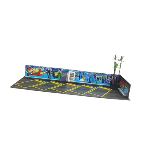 Perfeclan 1:64 Parkplatz -Display -Hülle, Diorama -Auto -Showcase, Landschaft DIY -Ornamente Display Ständer für Legierungsauto -Modellspielzeug für Autos Perfeclan 1:64 Parkplatz -Display -Hülle, Diorama -Auto -Showcase, Landschaft DIY -Ornamente Display Ständer für Legierungsauto -Modellspielzeug für Autos von Perfeclan