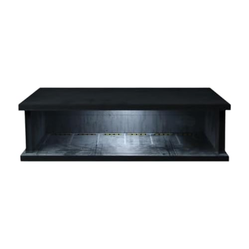 Perfeclan 1:64 Parkplatz Organizer Hintergrund eingebaute LED -Leuchten von Perfeclan