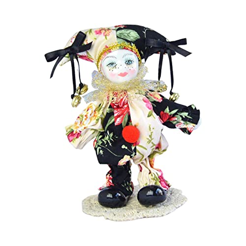Perfeclan 18 cm Lustige Puppe, Porzellanfigur, Artware Valentinsgeschenk, Clown Puppenmodell für Halloween Dekoration Perfeclan 18 cm Lustige Puppe, Porzellanfigur, Artware Valentinsgeschenk, Clown Puppenmodell für Halloween Dekoration von Perfeclan