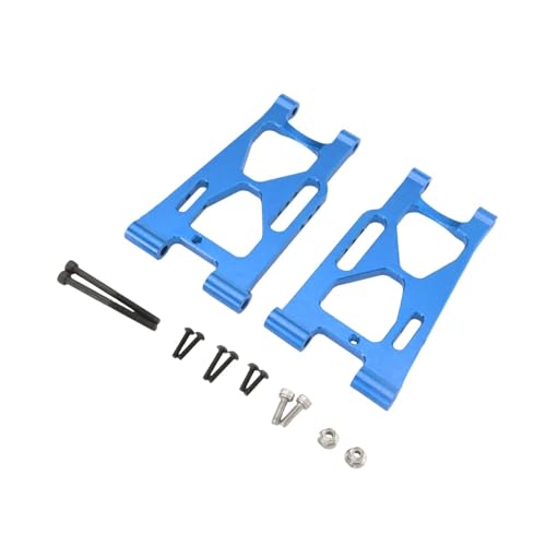 Perfeclan 2 Stück RC-Auto-Hinterrad-Unterschwinge, Ersatzteil-Montage, Upgrade-Teil für 7303 P73250 1/7 RC-Auto-Fahrzeug-Crawler, Blau von Perfeclan