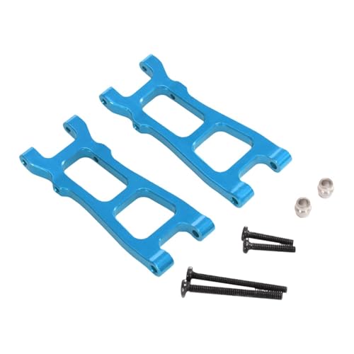 Perfeclan 2 Teile RC Hecksuspension Arm Heck RC Schwingarm Ersatz 1:20 Upgrade Teil Sturdes RC -Auto Heck unteren Aufhängung Arm, Blau von Perfeclan