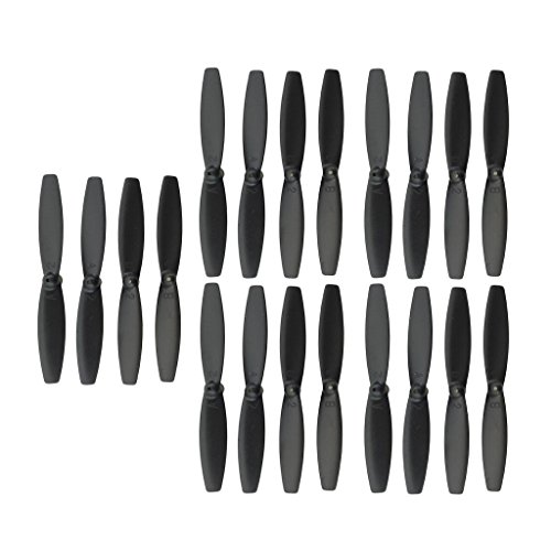 Perfeclan 20 Stücke Ersatzpropeller für UDI W U36 U34W U36WH T25 Quadcopter von Perfeclan