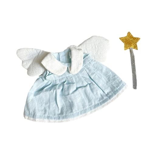 Perfeclan 20 cm Puppenkleidung für Mädchen, Geschenk, DIY Zubehör, Anhänger, Modefigur, Blau Perfeclan 20 cm Puppenkleidung für Mädchen, Geschenk, DIY Zubehör, Anhänger, Modefigur, Blau von Perfeclan