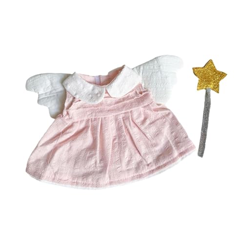 Perfeclan 20 cm Puppenkleidung für Mädchen, Geschenk, DIY Zubehör, Anhänger, Modefigur, Rosa Perfeclan 20 cm Puppenkleidung für Mädchen, Geschenk, DIY Zubehör, Anhänger, Modefigur, Rosa von Perfeclan