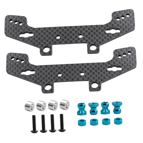 Perfeclan 2X 1/10 RC -Auto -Stoßdämpfer -Turm Ersatz tragbare Ersatzteile, RC -Autoteilzubehör für TT02 TT02R Perfeclan 2X 1/10 RC -Auto -Stoßdämpfer -Turm Ersatz tragbare Ersatzteile, RC -Autoteilzubehör für TT02 TT02R von Perfeclan