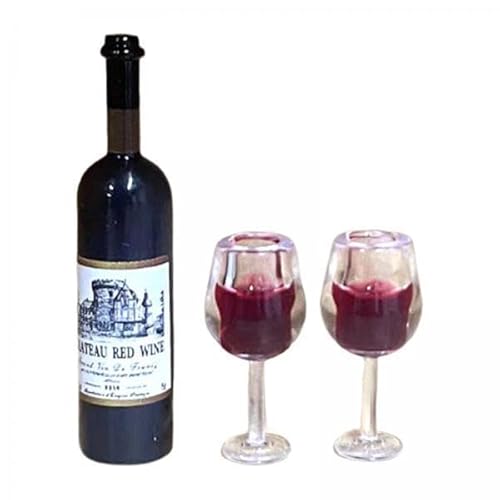 Perfeclan 2X Puppenhaus Flasche Und Becher Im Maßstab 1:12, Rollenspiel, Mini Hausgetränk Zubehör für Kinder Perfeclan 2X Puppenhaus Flasche Und Becher Im Maßstab 1:12, Rollenspiel, Mini Hausgetränk Zubehör für Kinder von Perfeclan