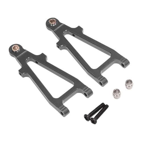 Perfeclan 2X RC -Auto vorderen Arme Suspensionen Arme 1:20 Einfach Installation Premium Hochfest modifizierte Teile Ersatzteile für C8811, Grau von Perfeclan