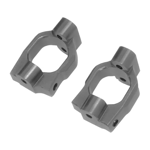Perfeclan 2X RC Heck C Blöcke Hinterachsträger Ersatz Fernbedienung Upgrade Teil Lenkbecher für RC Auto Modell Zubehör 104001, Titan von Perfeclan