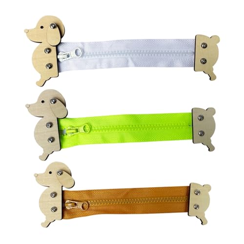 Perfeclan 3 Stücke Busy Board Teile Kinder Busy Board Zubehör Lehrmaterial Board Kit Lernspielzeug für Reisen Geburtstagsgeschenke von Perfeclan