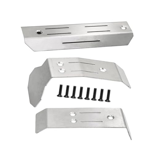 Perfeclan 3 Stücke Chassis Plate Protector Ersatzleichte Ersatzteile Anti -Kollision RC -Chassis für 1/10 von Perfeclan