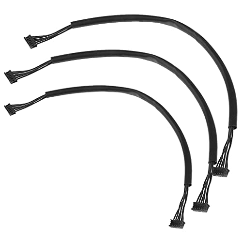 Perfeclan 3 Teiliges Bürstenloses ESC Sensorkabel Kabel 200 Mm für 1/10 RC Car Buggy Truck Teile von Perfeclan