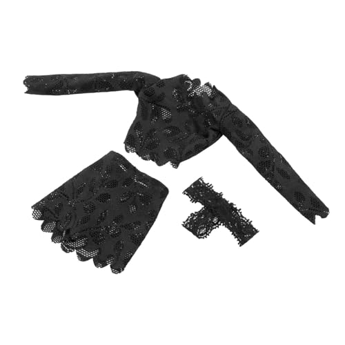Perfeclan 3X 1/6 Skala -Top und Hüftrangrock - -Kleidungsstück, Miniaturkleidung für 12 "Figuren Körperzubehör, Schwarz Perfeclan 3X 1/6 Skala -Top und Hüftrangrock - -Kleidungsstück, Miniaturkleidung für 12 "Figuren Körperzubehör, Schwarz von Perfeclan