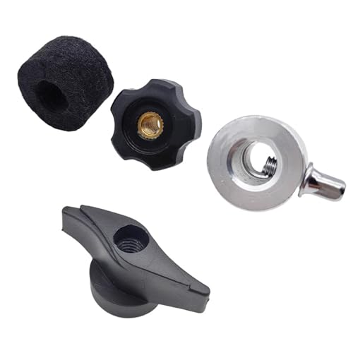 Perfeclan 4 Stücke Drum Cymbal Klemme Sethalter Adapter tragen resistente professionelle Montage -Hardware -Becken -Mount -Kit für Cy -Serie Perfeclan 4 Stücke Drum Cymbal Klemme Sethalter Adapter tragen resistente professionelle Montage -Hardware -Becken -Mount -Kit für Cy -Serie von Perfeclan