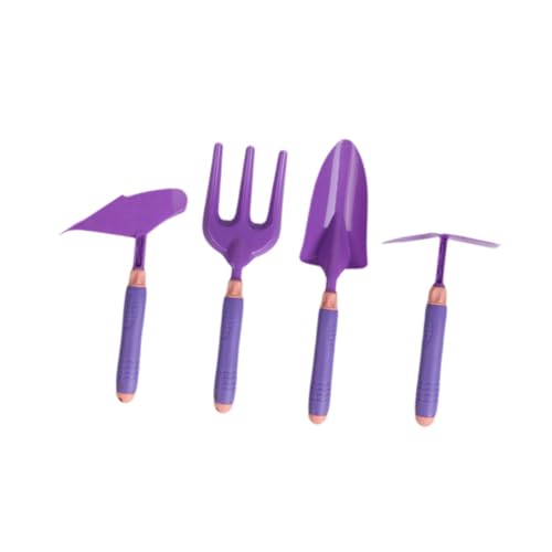 Perfeclan 4PCS Kids Gardening Tools, tat vor, Spielzeug im Freien zu Spielen, Rollenspiele realistischer Mini -Kelle und Gabel für Jungen Mädchen, Violett Perfeclan 4PCS Kids Gardening Tools, tat vor, Spielzeug im Freien zu Spielen, Rollenspiele realistischer Mini -Kelle und Gabel für Jungen Mädchen, Violett von Perfeclan
