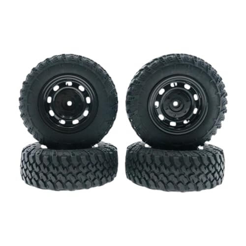 Perfeclan 4X RC -Auto Reifen Ersatzzubehör -Gummi -Rad -Reifen -Upgrade für MN90 MN91 MN98 MN99S 1:12 RC Model Car DIY Modifikation von Perfeclan