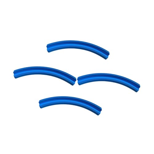 Perfeclan 4X Spielkartenhalter, Kartenständer, Stabiler, praktischer Organizer, Doppellagiges Tablett für Familienkartenspielabende, Partys, Erwachsene, Blau von Perfeclan