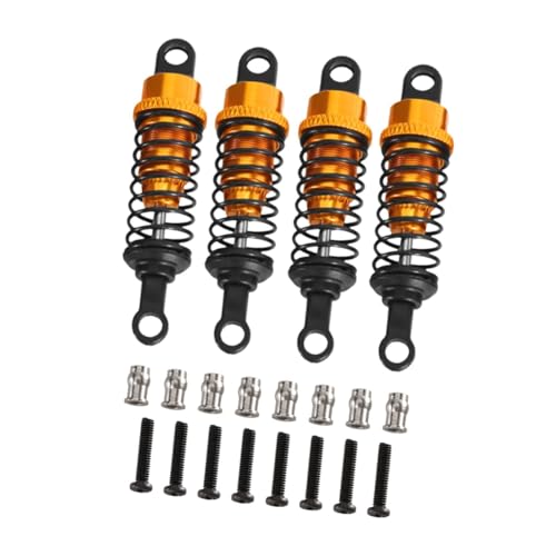 Perfeclan 4pcs Ölschockdämpfer für RC -Auto -RC -Stoßdämpfer 55mm Upgrade Teile Metalldämpfer Einstell 1/12 1/16 Skala für MN78 D90 B16 B14 B24, Schwarz Perfeclan 4pcs Ölschockdämpfer für RC -Auto -RC -Stoßdämpfer 55mm Upgrade Teile Metalldämpfer Einstell 1/12 1/16 Skala für MN78 D90 B16 B14 B24, Schwarz von Perfeclan