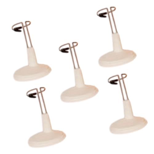 Perfeclan 5-teiliger Puppenständer, Figuren-Ausstellungsständer, Geburtstagsparty-Geschenk, tragbar, verstellbar, Plüschtier-Unterstützung für Modepuppen, 7 bis 9 cm für 15 cm Perfeclan 5-teiliger Puppenständer, Figuren-Ausstellungsständer, Geburtstagsparty-Geschenk, tragbar, verstellbar, Plüschtier-Unterstützung für Modepuppen, 7 bis 9 cm für 15 cm von Perfeclan