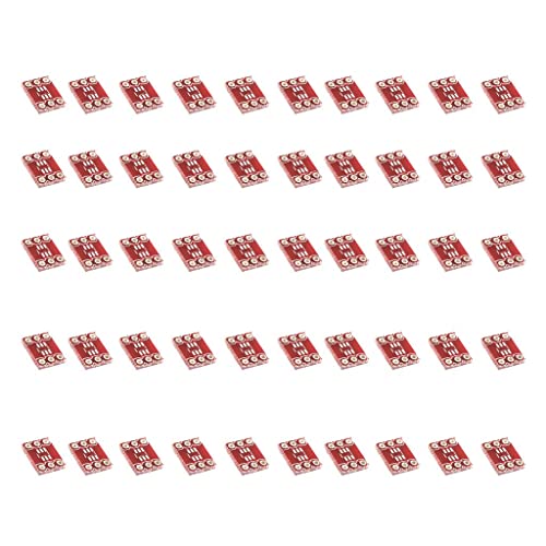 Perfeclan 50 Stück SOT23 zu DIP Adapter Leiterplattensockel für Experimente von Perfeclan