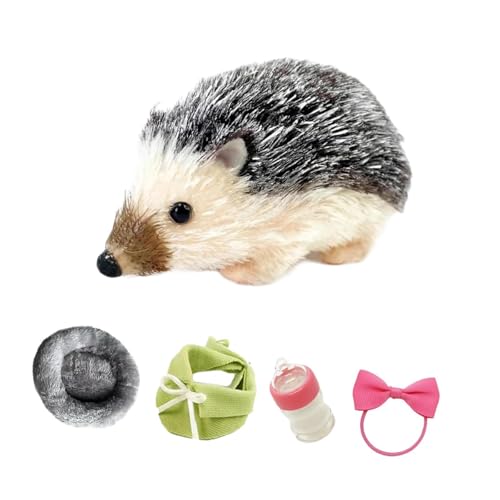 Perfeclan 5inch wiedergeborenes Hedgehog Puppe Mini Hedgehog Spielzeug lustige weiche süße Tierpuppe für Geburtstagsgeschenk Kinder Urlaub Party Mädchen, Dunkelgrau Perfeclan 5inch wiedergeborenes Hedgehog Puppe Mini Hedgehog Spielzeug lustige weiche süße Tierpuppe für Geburtstagsgeschenk Kinder Urlaub Party Mädchen, Dunkelgrau von Perfeclan