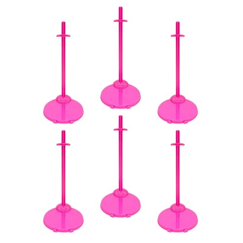 Perfeclan 6X Puppenständer mit verstellbarem Taillenclip, leicht, passend für Puppen im Maßstab 1/6, vielseitig einsetzbar, für Actionfiguren-Zubehör, Rosa Perfeclan 6X Puppenständer mit verstellbarem Taillenclip, leicht, passend für Puppen im Maßstab 1/6, vielseitig einsetzbar, für Actionfiguren-Zubehör, Rosa von Perfeclan