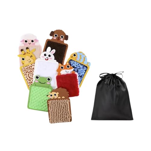 Perfeclan 8-teiliges -Matten-Spielzeug für die Früherziehung, sensorisches Spielzeug für Kinder in Tierform, taktile Übungswandpaneele für Jungen Perfeclan 8-teiliges -Matten-Spielzeug für die Früherziehung, sensorisches Spielzeug für Kinder in Tierform, taktile Übungswandpaneele für Jungen von Perfeclan