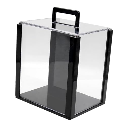 Perfeclan Acryl-Chip-Etui, Chip-Halter, transparent, Spielezubehör, Tragetasche, Behälter für Club- und kommerzielle Aktivitäten, Spielhallen, Leeres Gehäuse Perfeclan Acryl-Chip-Etui, Chip-Halter, transparent, Spielezubehör, Tragetasche, Behälter für Club- und kommerzielle Aktivitäten, Spielhallen, Leeres Gehäuse von Perfeclan