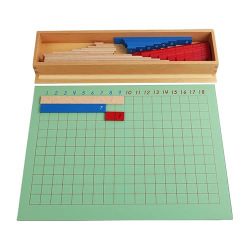Perfeclan Additions-, Subtraktions-, Multiplikations- und Divisionstafel, Homeschool-Klassenzimmer-Tischspiel, Mathe-Spielzeugmaterial für Kinder, Jungen und, von Perfeclan