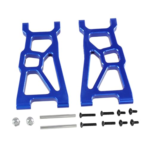 Perfeclan Aluminiumlegierung RC Untere A-Arm vorne Schwung Arm mit hoher Härte unteren Arme Ersatz für RC Car DIY Modification RC-Autos Ersatzteile, Blau von Perfeclan