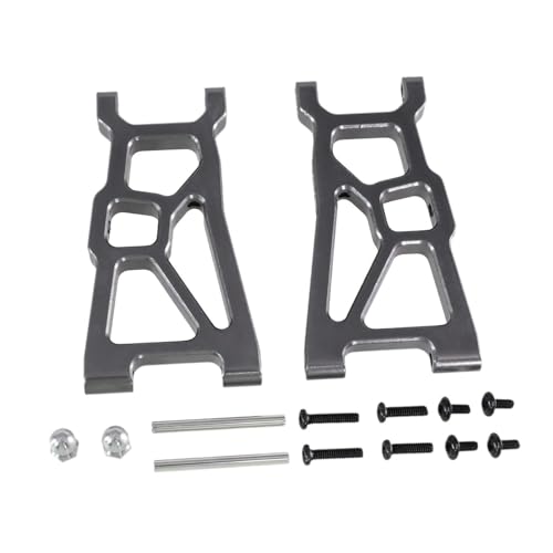 Perfeclan Aluminiumlegierung RC Untere A-Arm vorne Schwung Arm mit hoher Härte unteren Arme Ersatz für RC Car DIY Modification RC-Autos Ersatzteile, Grau Perfeclan Aluminiumlegierung RC Untere A-Arm vorne Schwung Arm mit hoher Härte unteren Arme Ersatz für RC Car DIY Modification RC-Autos Ersatzteile, Grau von Perfeclan