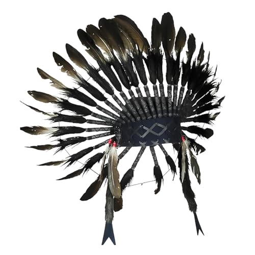 Perfeclan American Chief Indian Native Hut für Männer Frauen Kostümzubehör für Halloween Perfeclan American Chief Indian Native Hut für Männer Frauen Kostümzubehör für Halloween von Perfeclan