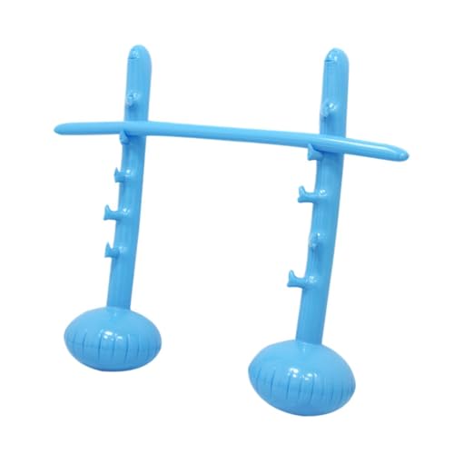 Perfeclan Aufblasbare Hochsprungstange, Spielrequisite, aufzublasen und aufzubauen, tragbar, aufblasbare Sportstange, Partyzubehör, Blau Perfeclan Aufblasbare Hochsprungstange, Spielrequisite, aufzublasen und aufzubauen, tragbar, aufblasbare Sportstange, Partyzubehör, Blau von Perfeclan