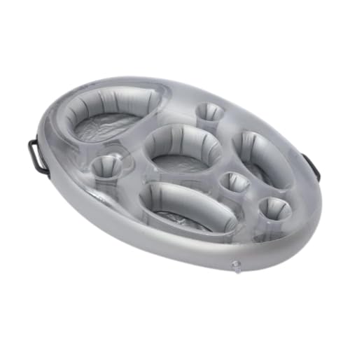 Perfeclan Aufblasbare Schwimmergetränkehalter, Pool -Getränk Float Tischgetränk Flöfe, Wasserspielzeug aufblasbare Poolplatte, Ohne Fußpumpe Perfeclan Aufblasbare Schwimmergetränkehalter, Pool -Getränk Float Tischgetränk Flöfe, Wasserspielzeug aufblasbare Poolplatte, Ohne Fußpumpe von Perfeclan