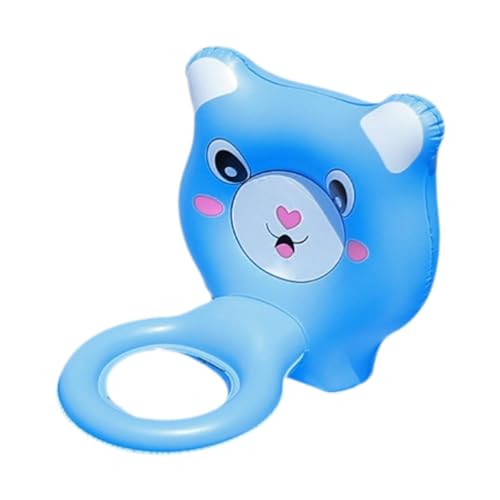 Perfeclan Aufblasbares Poolspielzeug Schwimmen Wasser Spiel Schwimmer Accessoires Pool Basketball Hoop Sommer Wasserspielzeug für Garten Yard Rasen Teenager von Perfeclan