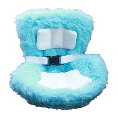 Perfeclan Autositz für Puppen, weiches dekoratives Kissen, neuartiges Szenendekor, Sammlerzubehör, Plüschpuppe, Mini-Autositz fürfür Auto, Blau Perfeclan Autositz für Puppen, weiches dekoratives Kissen, neuartiges Szenendekor, Sammlerzubehör, Plüschpuppe, Mini-Autositz fürfür Auto, Blau von Perfeclan