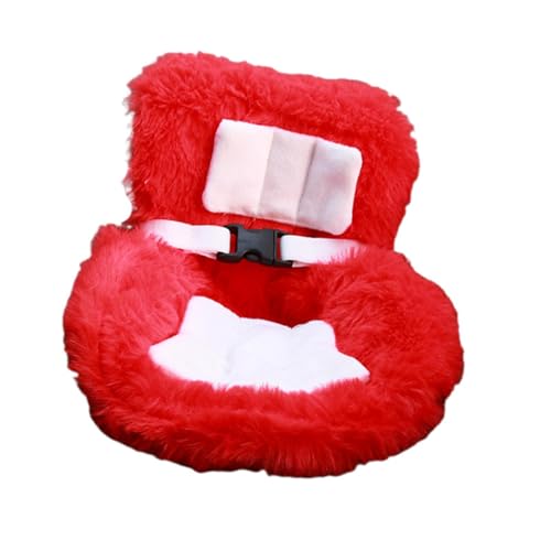 Perfeclan Autositz für Puppen, weiches dekoratives Kissen, neuartiges Szenendekor, Sammlerzubehör, Plüschpuppe, Mini-Autositz fürfür Auto, Rot Perfeclan Autositz für Puppen, weiches dekoratives Kissen, neuartiges Szenendekor, Sammlerzubehör, Plüschpuppe, Mini-Autositz fürfür Auto, Rot von Perfeclan