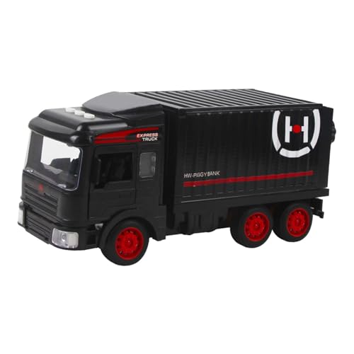 Perfeclan Autowagen Autospielzeug in Sparbox, Erkennung von Fingerabdrücken, Tischdekoration, Dekoratives Schwein für, Schwarz von Perfeclan
