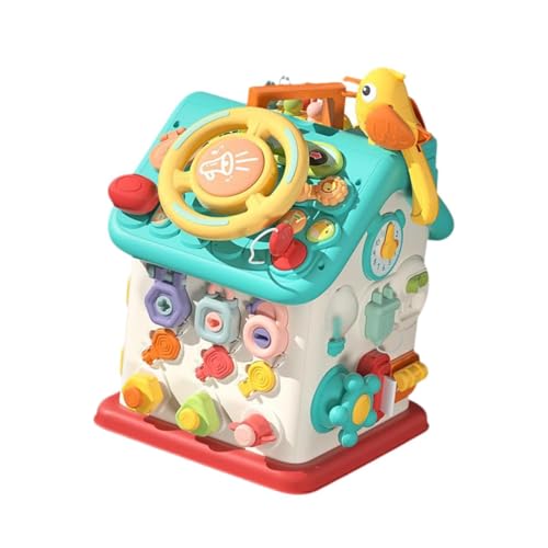 Perfeclan Baby Busy Board, sensorisches Spielzeug, tragbar, mit Heller Farbform, Sortierung, passendes Spielzeug, Aktivitätszentrum für Jungen und Mädchen, Perfeclan Baby Busy Board, sensorisches Spielzeug, tragbar, mit Heller Farbform, Sortierung, passendes Spielzeug, Aktivitätszentrum für Jungen und Mädchen, von Perfeclan