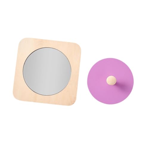 Perfeclan Baby-Spiegel-Spielzeug, Baby-Knopf-Puzzles, geometrische Form, frühe Bildung, sensorisches Spielzeug, Spiegel-Puzzle für Kinder im Perfeclan Baby-Spiegel-Spielzeug, Baby-Knopf-Puzzles, geometrische Form, frühe Bildung, sensorisches Spielzeug, Spiegel-Puzzle für Kinder im von Perfeclan