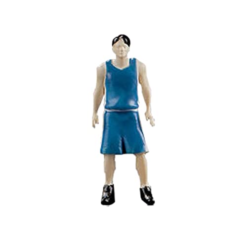 Perfeclan Basketball-Spieler-Puppe, Rollenspielfigur, Tiny People-Spielzeug, Actionfigur-Simulations-Miniaturspielzeug, Jungen-Puppenhaus-Spielfigur, für, Stil F von Perfeclan