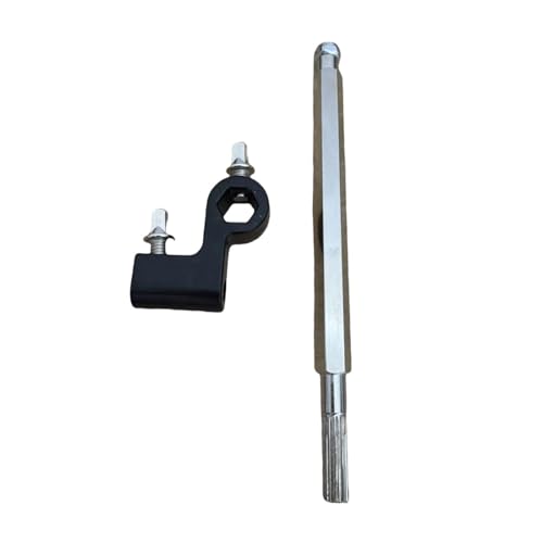 Perfeclan Bass Drum Pedal Kette Kettenrad Nocken Verbindungsstange Percussion Instrument Teile Robuste professionelle Reparatur Teile Trommel Zubehör, mit Schwarzem Clip von Perfeclan