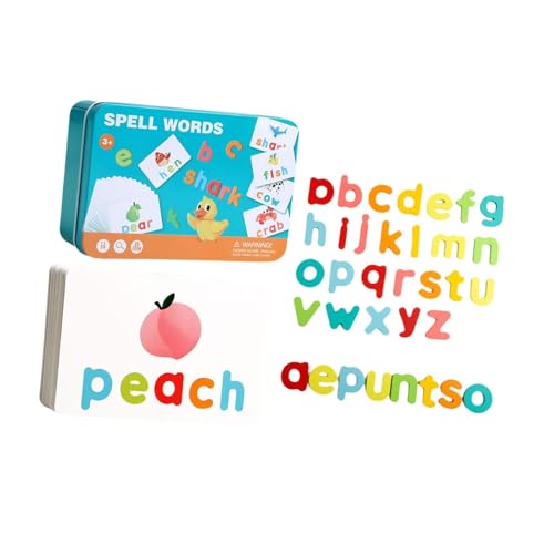 Perfeclan Buchstaben Matching Games unterrichten Requisite, Holzzauber -Lernspielzeug, ABC -Lernpädagogikspielzeug für Vorschule, Kinder, Kinder Perfeclan Buchstaben Matching Games unterrichten Requisite, Holzzauber -Lernspielzeug, ABC -Lernpädagogikspielzeug für Vorschule, Kinder, Kinder von Perfeclan