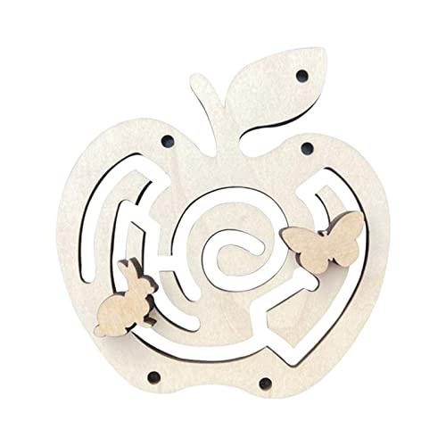 Perfeclan Busy Board Toys Lernspielzeug Spielzeug Reisespielzeug Aktivitäten Pädagogisches Sensorisches für Spiel Interaktion im Freien, Apfel Perfeclan Busy Board Toys Lernspielzeug Spielzeug Reisespielzeug Aktivitäten Pädagogisches Sensorisches für Spiel Interaktion im Freien, Apfel von Perfeclan