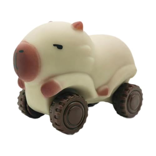 Perfeclan Capybara Toy Party Favor Ornament Cartoon Einzigartiges Capybara Pull Cart Wheel Sand Slider Spielzeug für Kinder Mädchen Jungen Kinder Geschenk, Beige Perfeclan Capybara Toy Party Favor Ornament Cartoon Einzigartiges Capybara Pull Cart Wheel Sand Slider Spielzeug für Kinder Mädchen Jungen Kinder Geschenk, Beige von Perfeclan