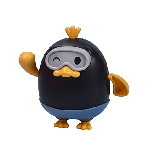 Perfeclan Cartoon Aufzieh-Schwimm-Ente-Spielzeug, Wasserspiel-Spaß-Geschenk, Badezimmer-Pool-Spiel-Sets, die Wasser-Badewannen-Dusche-Spielzeug, Schwarz Perfeclan Cartoon Aufzieh-Schwimm-Ente-Spielzeug, Wasserspiel-Spaß-Geschenk, Badezimmer-Pool-Spiel-Sets, die Wasser-Badewannen-Dusche-Spielzeug, Schwarz von Perfeclan