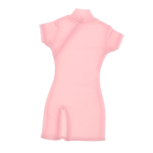 Perfeclan Cheongsam-Kleid für Mädchen im Maßstab 1/6, traditionelles Modekostüm, elastisches Mini-Puppenkleid für 12 Zoll große Actionfiguren, Rosa Perfeclan Cheongsam-Kleid für Mädchen im Maßstab 1/6, traditionelles Modekostüm, elastisches Mini-Puppenkleid für 12 Zoll große Actionfiguren, Rosa von Perfeclan
