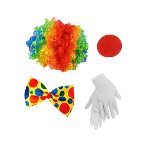 Perfeclan Clown Kostüm Dot Design Clown Prop Kostüm für Weihnachten Ostern Halloween, Type A Perfeclan Clown Kostüm Dot Design Clown Prop Kostüm für Weihnachten Ostern Halloween, Type A von Perfeclan