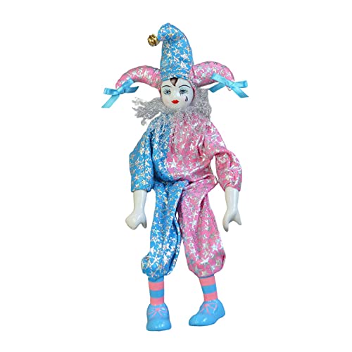 Perfeclan Clown Puppe Kann Sitzen Und Stehen, Handbemalte Puppe, Dekoration, Valentinstagsgeschenk Perfeclan Clown Puppe Kann Sitzen Und Stehen, Handbemalte Puppe, Dekoration, Valentinstagsgeschenk von Perfeclan